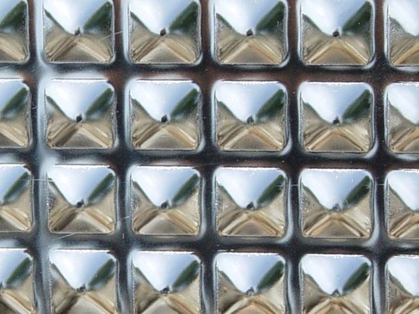 2M goffered plat No. 8 electrolytically polished