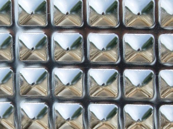 2M goffered plat No. 8 electrolytically polished