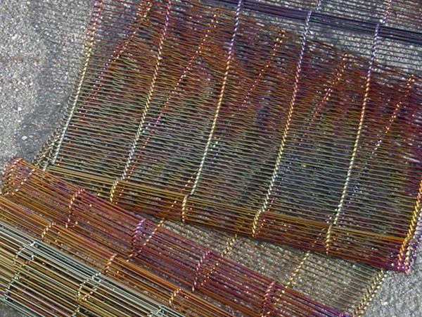 Wire mesh - coloured