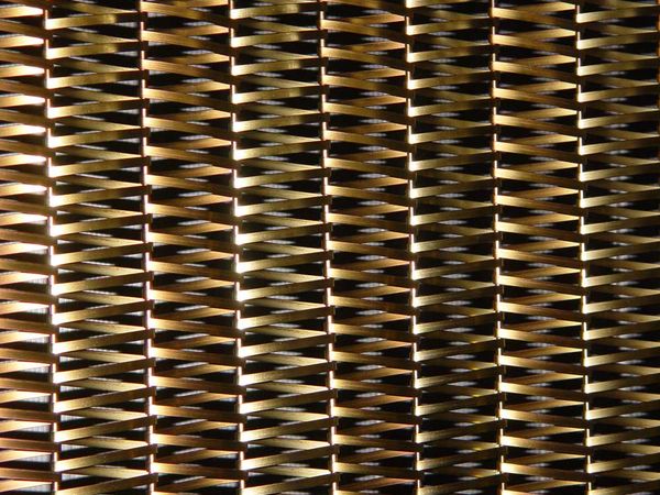 Wire mesh - gold