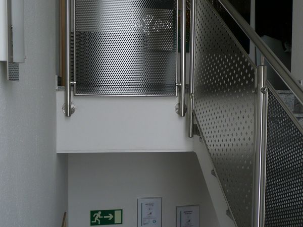 Stainless steel railings