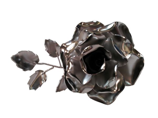 Electro polished rose