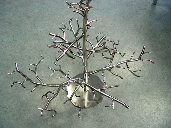 Electrolytically polished art objects